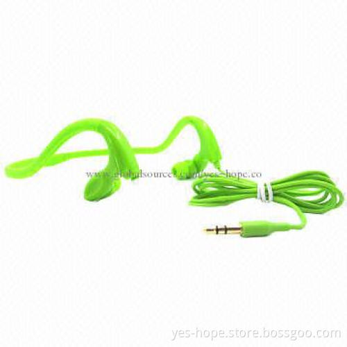 Colorful Behind the Neck Earphones with Lightweight and Stylish Design, 10mm Speaker Diameter